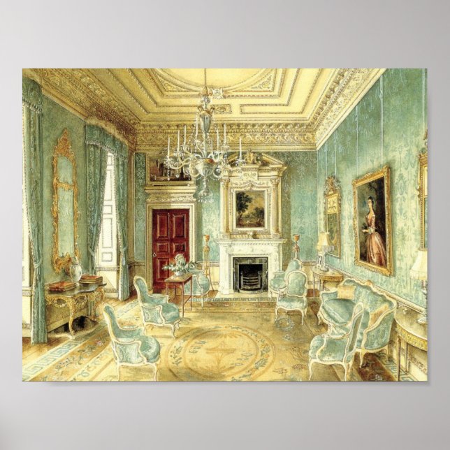 Poster Dessin à Ditchley par Alexandre Serebriakoff (Devant)