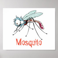 Dessin animé de moustique