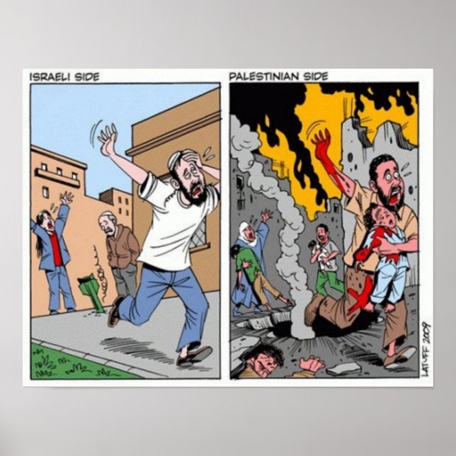 Poster Dessin de ce qui se passe vraiment (Devant)