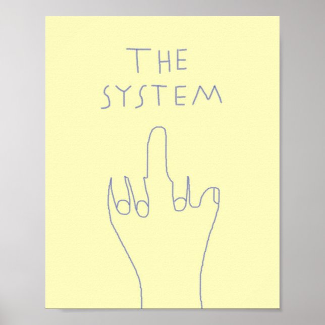 Poster dessin du système (Devant)
