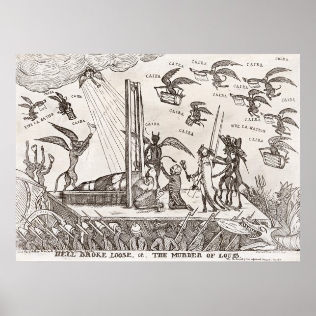 Poster Dessin révolutionnaire français (Devant)