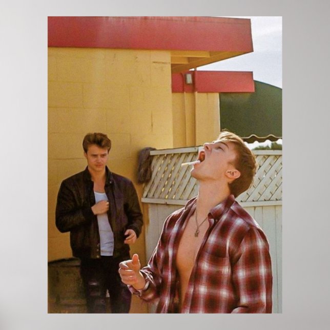 Poster dessiné starkey rudy pankow (Devant)