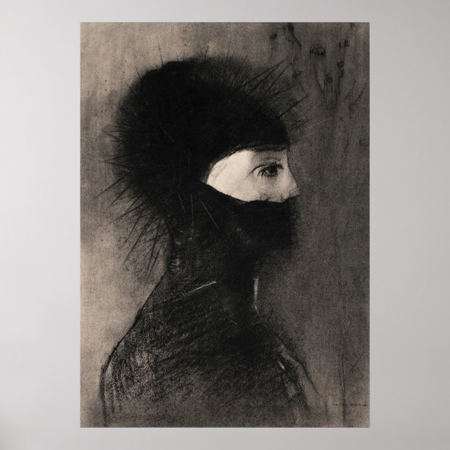 Poster Dessins Redon vintages (Devant)