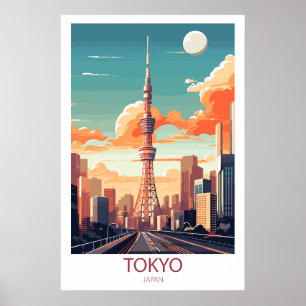 Poster Destination de voyage Tokyo Japon Wall Art