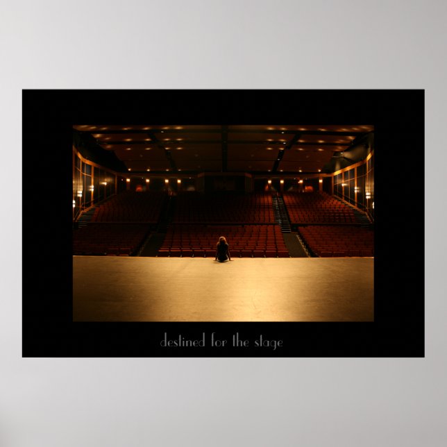 Poster ...destiné à la scène (Devant)