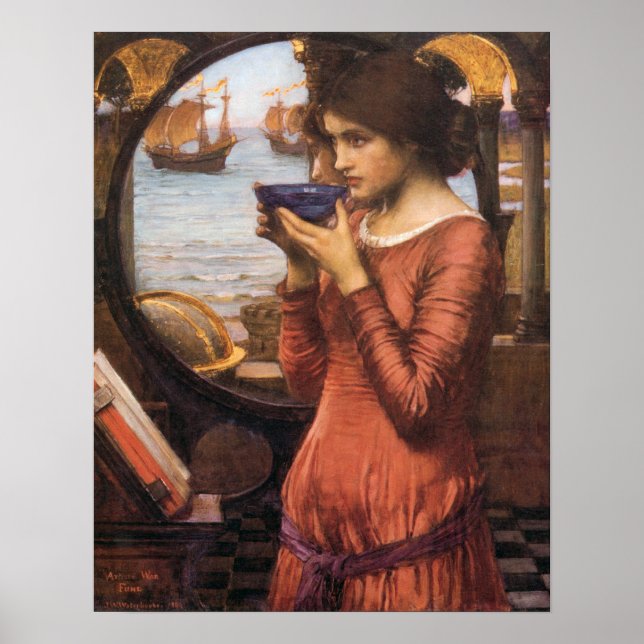 Poster Destiny - John William Waterhouse (Devant)