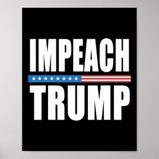 Poster Destituer 45 Anti Trump Il N'est Pas Mon Président