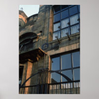 Détail de la ferronnerie du North Fa � ade
