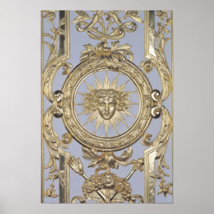 Poster Détail de la representation de panneautage