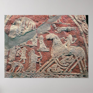 Poster Détail des chiffres illustrant une saga