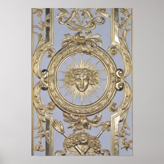 Poster Détail des panneaux représentant (Devant)