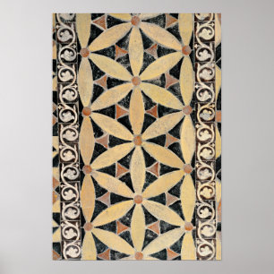 Poster Détail du trottoir