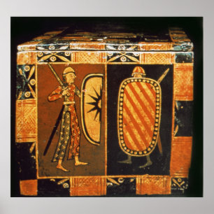 Poster Détail d'un coffre mariage