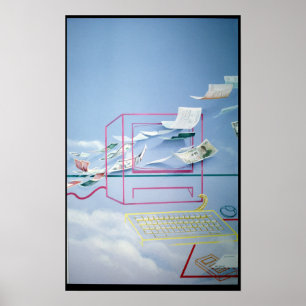 Poster Détail magique d'argent