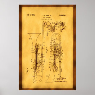 Poster Détaillé Hi res Trombone Brevets art