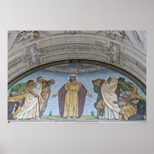 Poster Détails de la cathédrale de Berlin (Devant)