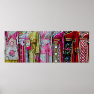Poster Détails et Motifs de certaines robes
