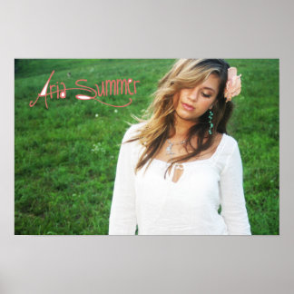 Poster d'été Aria