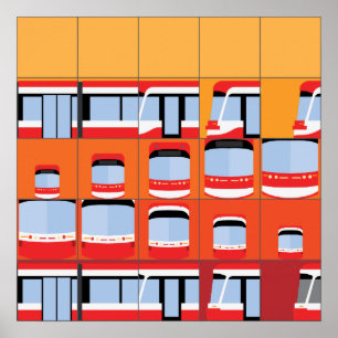 Poster d'été (nouveau) Streetcar