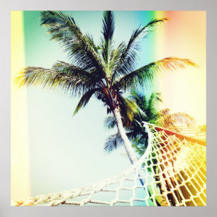 Poster d'été rétro