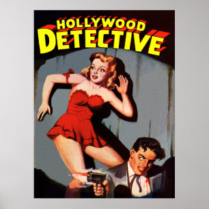 Poster Détective Hollwood