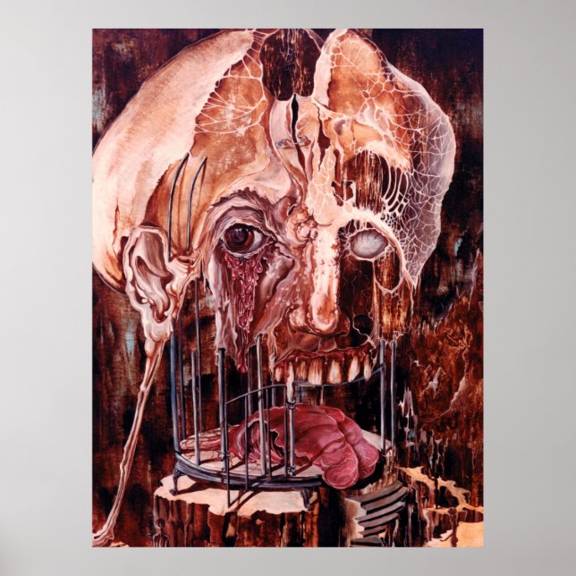 POSTER DÉTÉRIORATION DE L'ESPRIT SUR LA MATIÈRE (Devant)