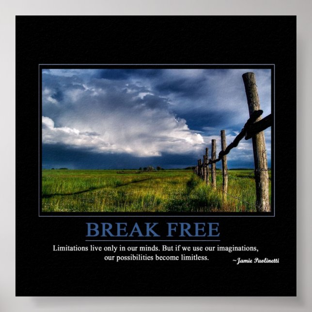 Poster Détermination (Devant)