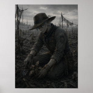 Poster Détermination / Jardinier / Plantations
