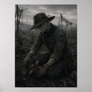 Poster Détermination / Jardinier / Plantations