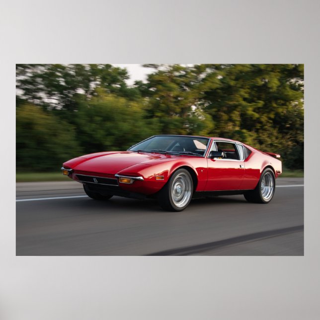 Poster Detomaso Pantera (Devant)