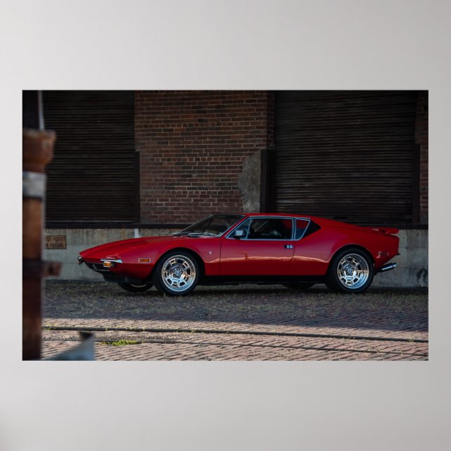 Poster Detomaso Pantera (Devant)
