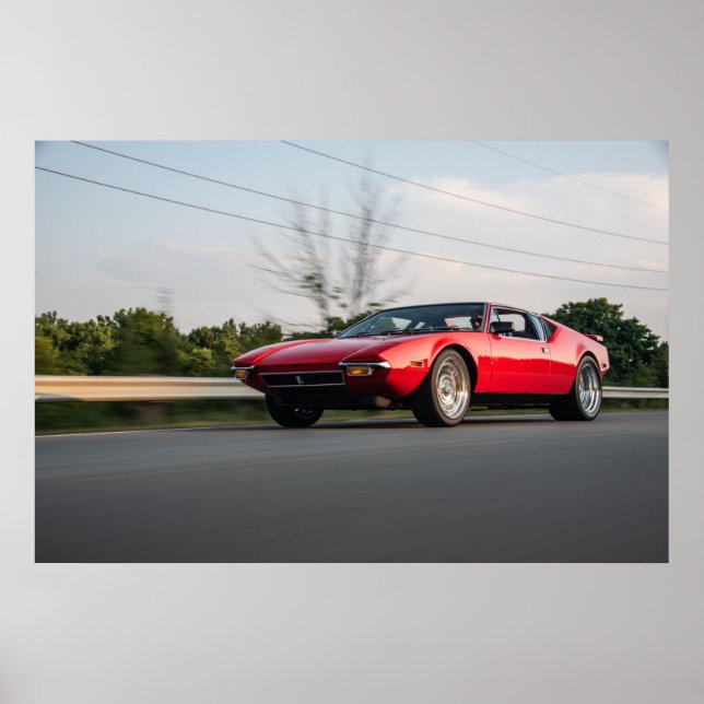 Poster Detomaso Pantera (Devant)