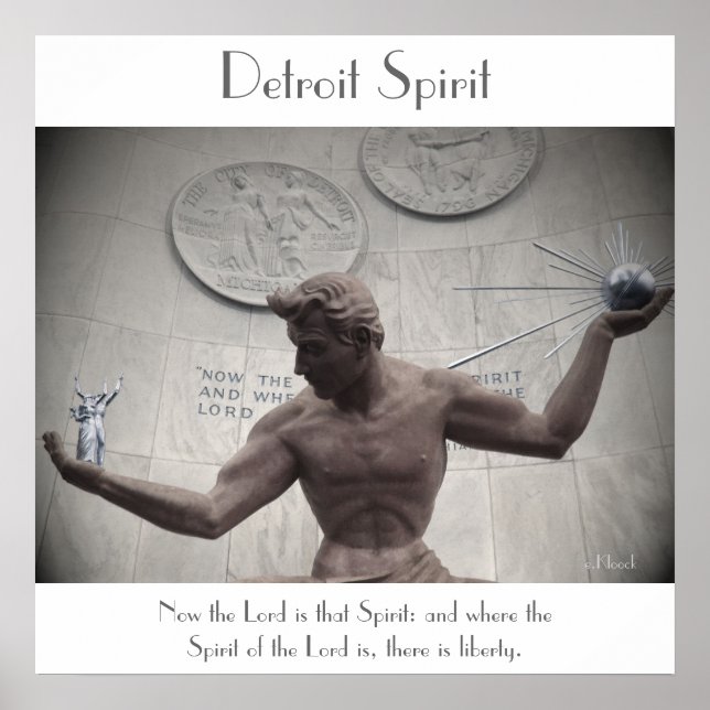 Poster Detroit Spirit (affiche) (Devant)
