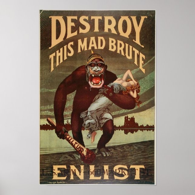 Poster Détruisez Cette Mad Bruth Enlist (Devant)
