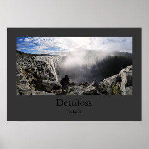 Poster Dettifoss (Islande)