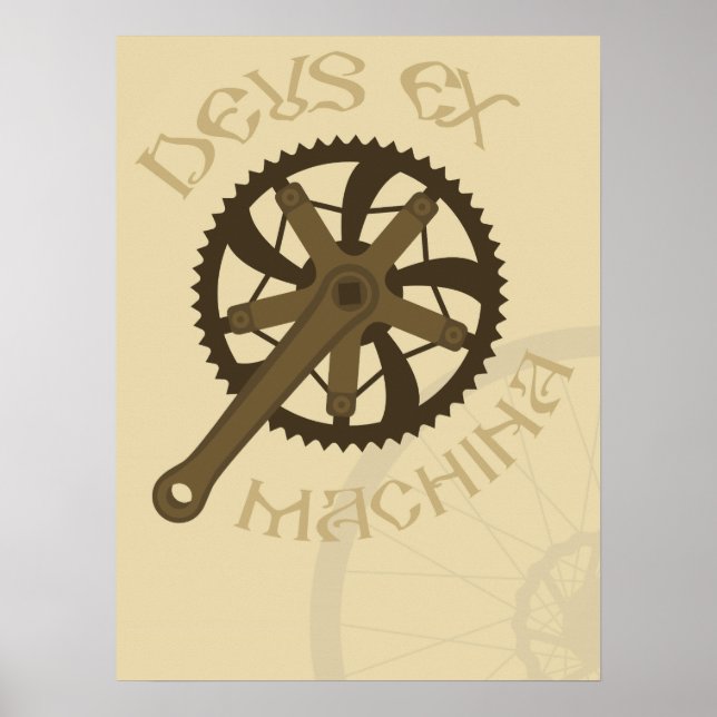 Poster Deus ex machina (Devant)