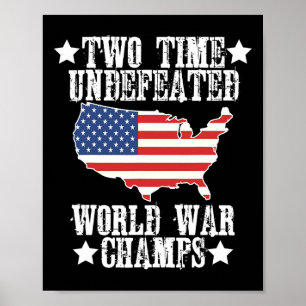 Poster Deux Championnats du monde de deux fois contre la