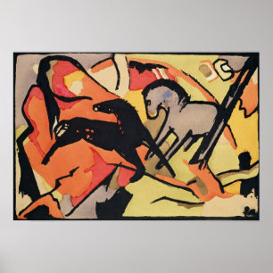 Poster Deux chevaux, 1911/12