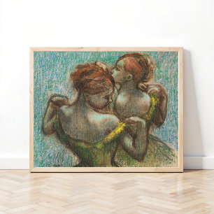 Poster Deux Danseurs, Demi-Longueur, Degas Art