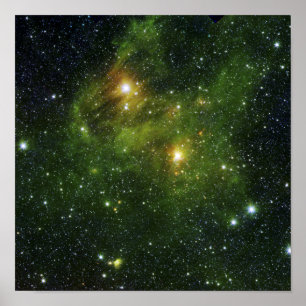 Poster Deux étoiles extrêmement lumineuses