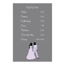 Deux Mariages mariées (Lilac et Grey)