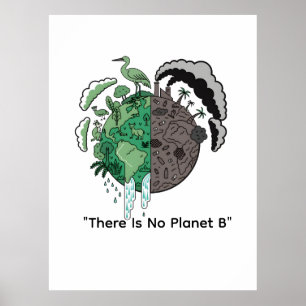 Poster Deux Mondes Éco Terre   Sensibilisation à la durab