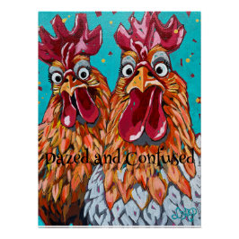 Poster Deux monstres