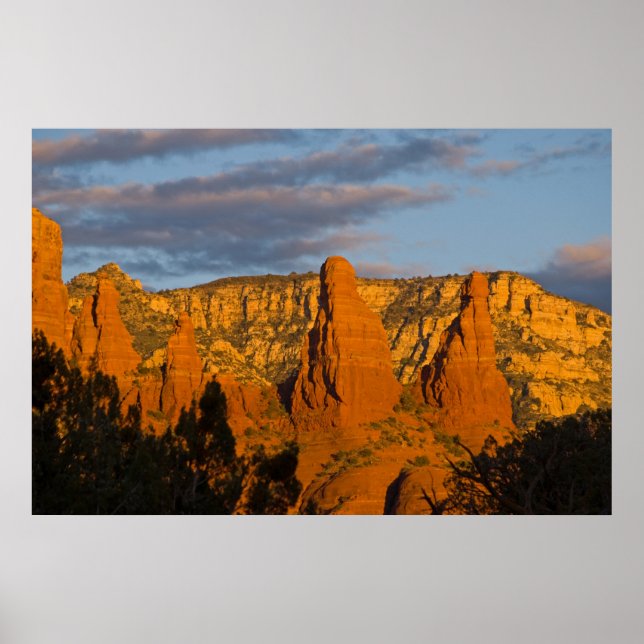 Poster Deux soeurs au coucher du soleil 2216 (Devant)