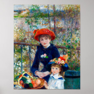 Poster Deux Soeurs, Renoir