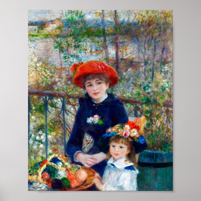 Poster Deux Soeurs, Renoir (Devant)