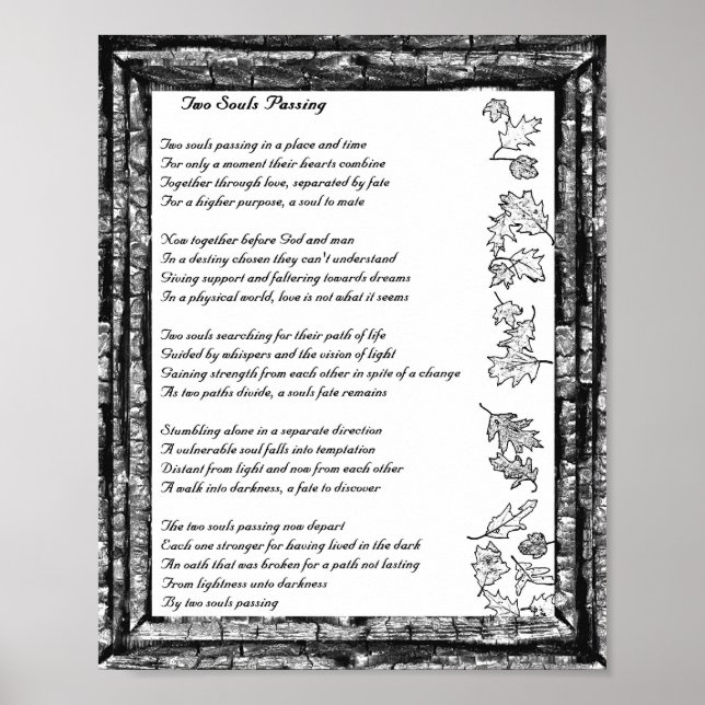Poster Deux Soul Passant (Devant)
