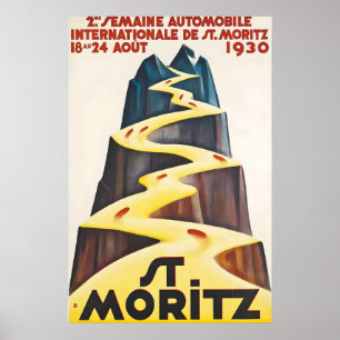 Poster Deuxième Exposition Internationale de l'Automobile