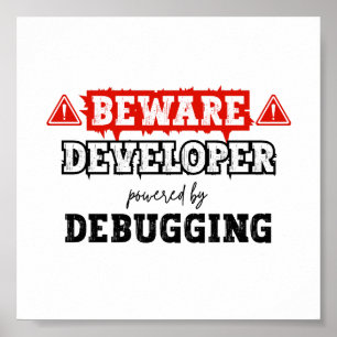 Poster Développeur optimisé par le débogage   Programmati
