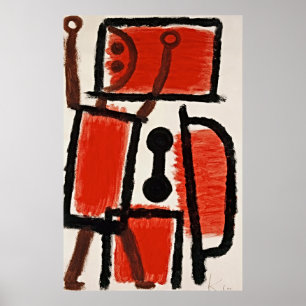 Poster Déverrouiller votre espace avec Paul Klee Art